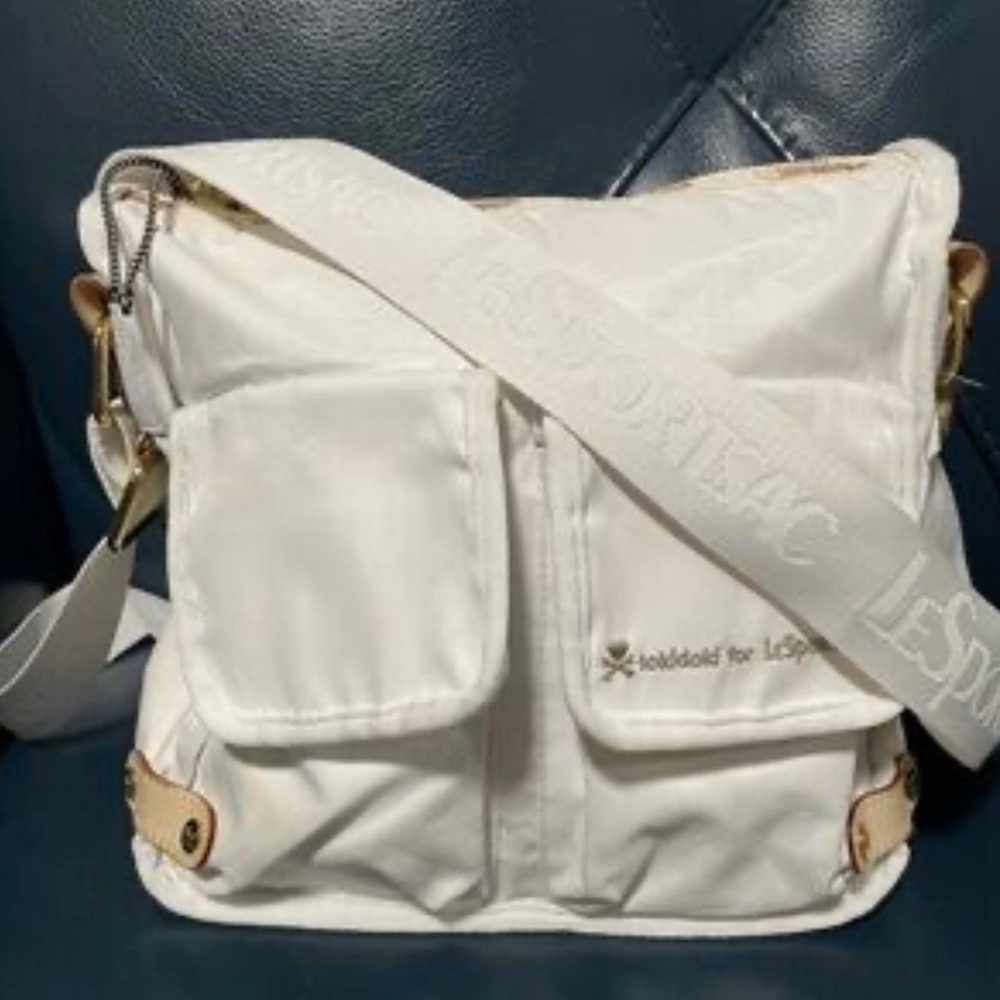 tokidoki LeSportsac White Nylon Exterior Crossbody Bag - Picture 2 of 9
